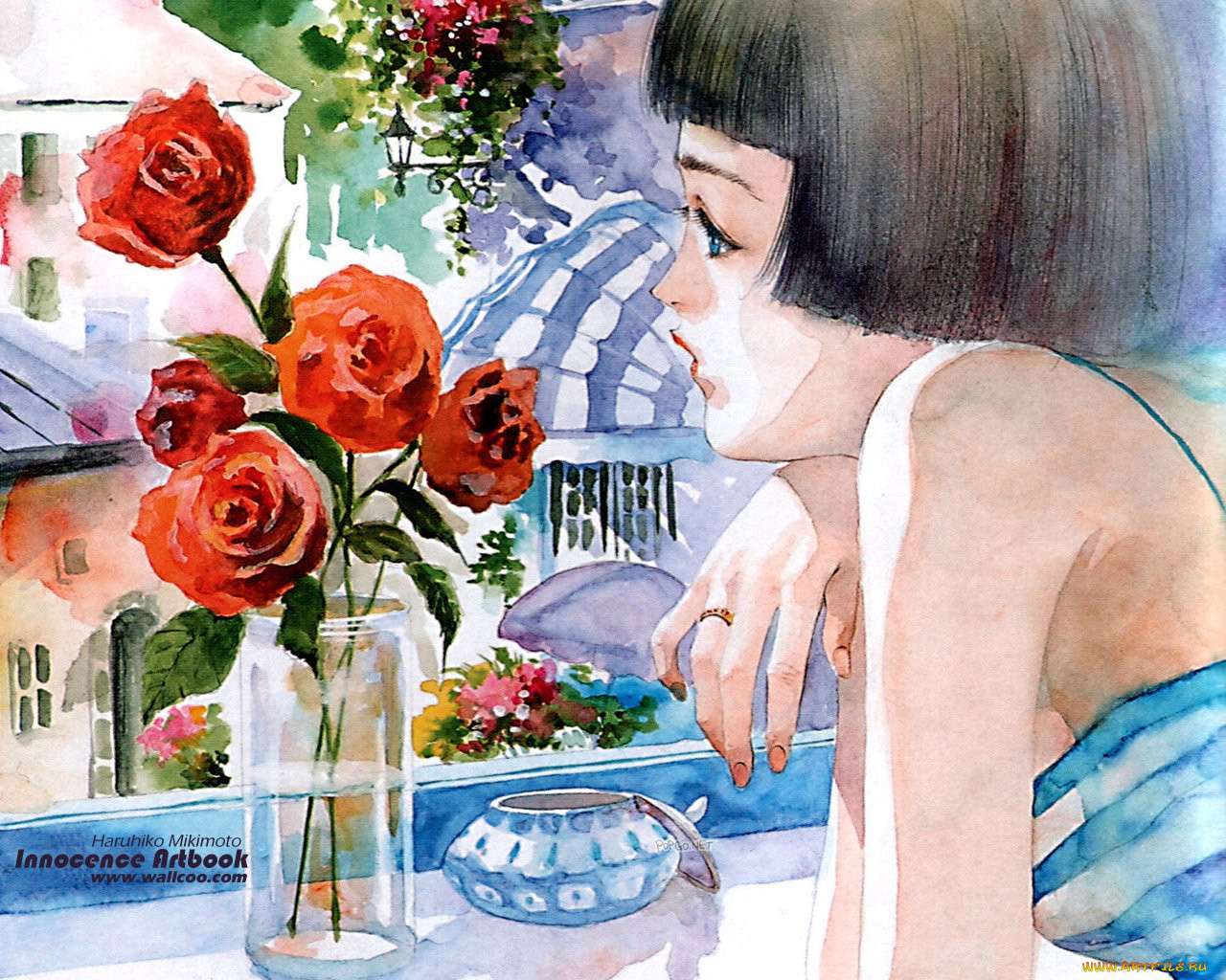 , haruhiko, mikimoto, artbook
